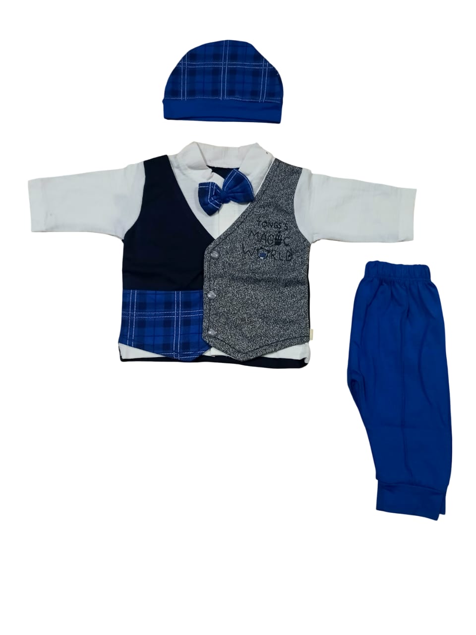 Kids 3 piece Suit - Mini Charm