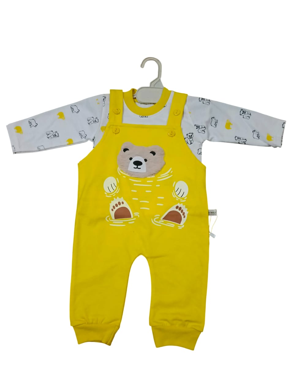 Baby Boy Dungaree Romper Set - Mini Charm