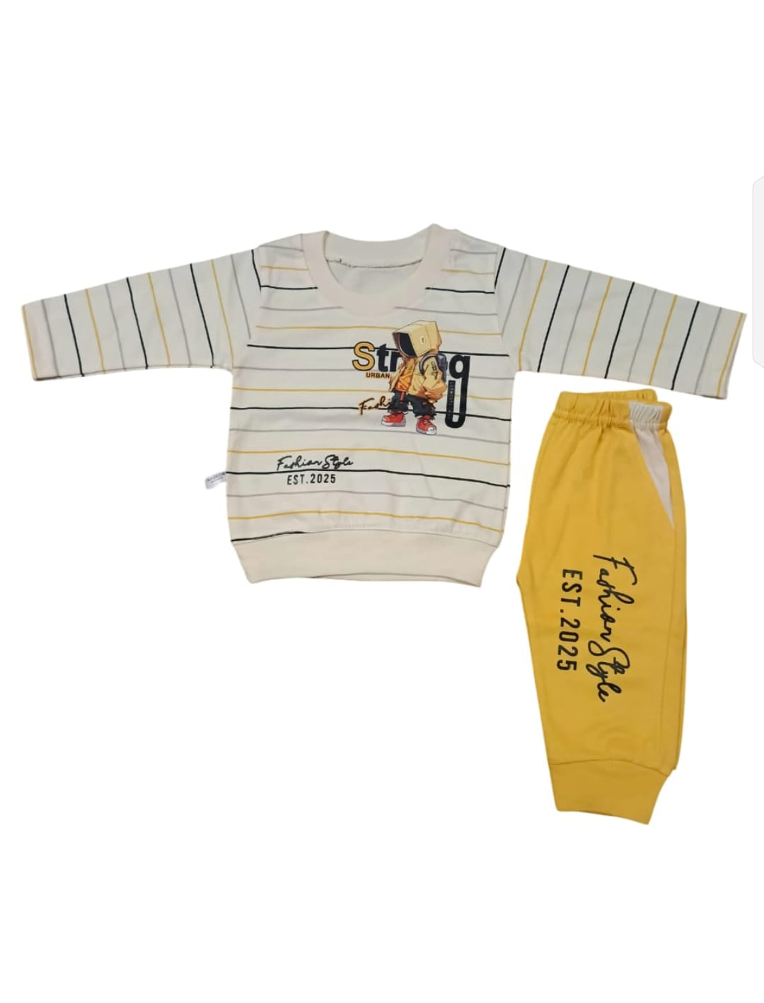 Full Sleeves Two-Piece Set - Mini Charm