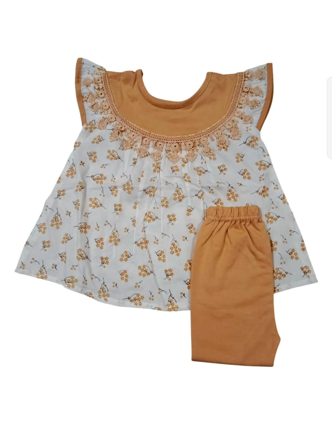 Sweet baby girl Top and Leggings Set - Mini Charm