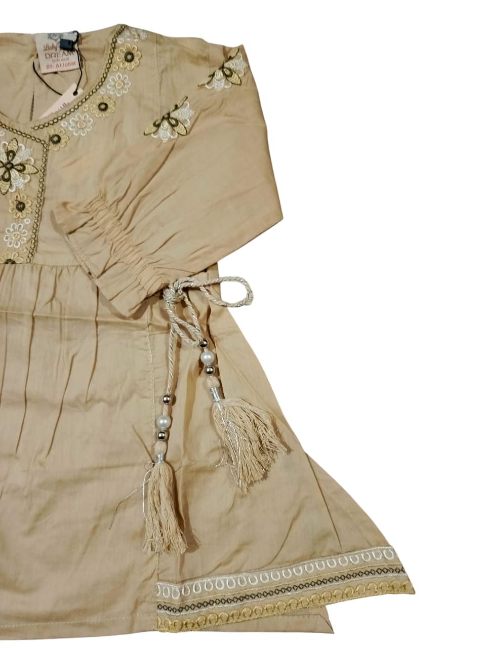 Elegant baby girl  Traditional Dress Set - Mini Charm - Alternate View